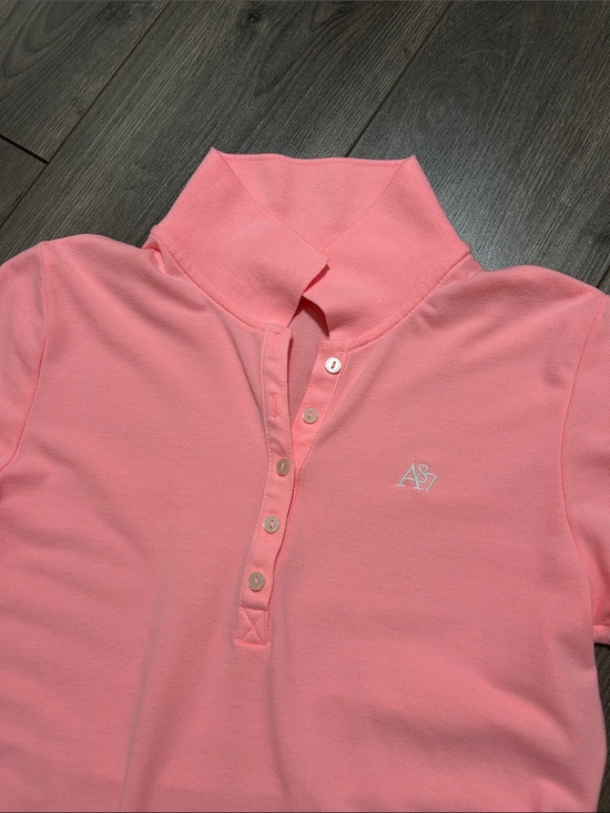 Aeropostale Tops - Aeropostale Coral Pink Polo Shirt